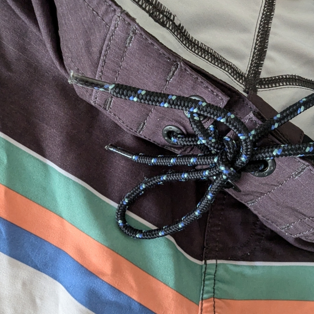 Rip Curl Color Block Board Shorts 32 - image 7